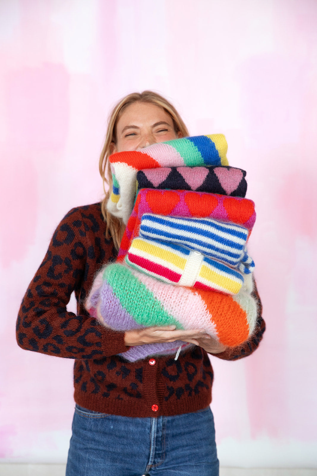 Katia Sanchez pulls mohair
