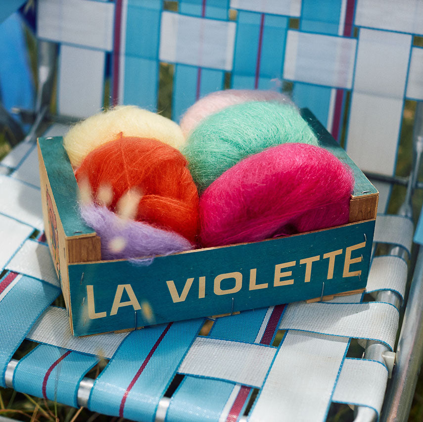 Mohair yarns