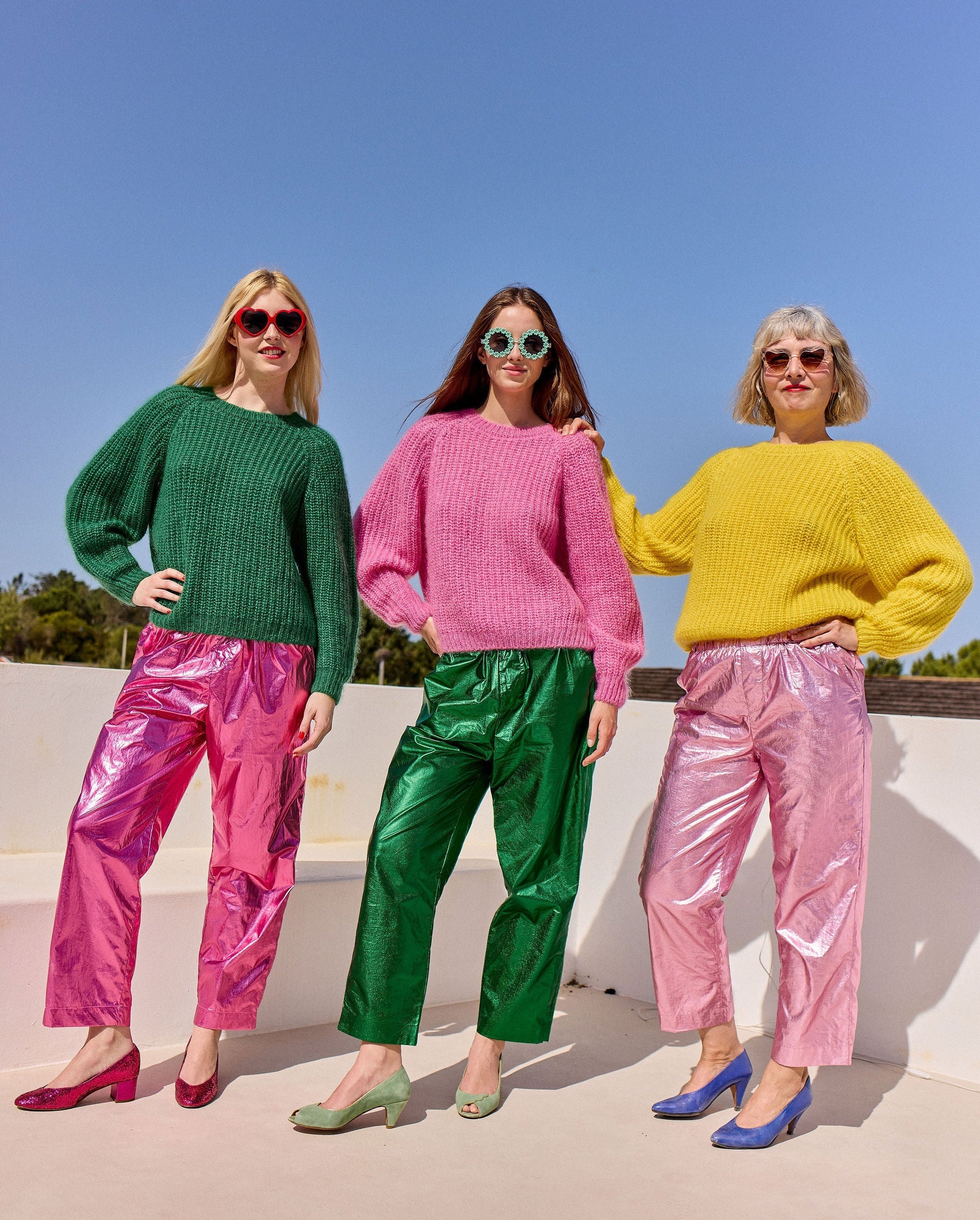 Katia Sanchez pulls mohair