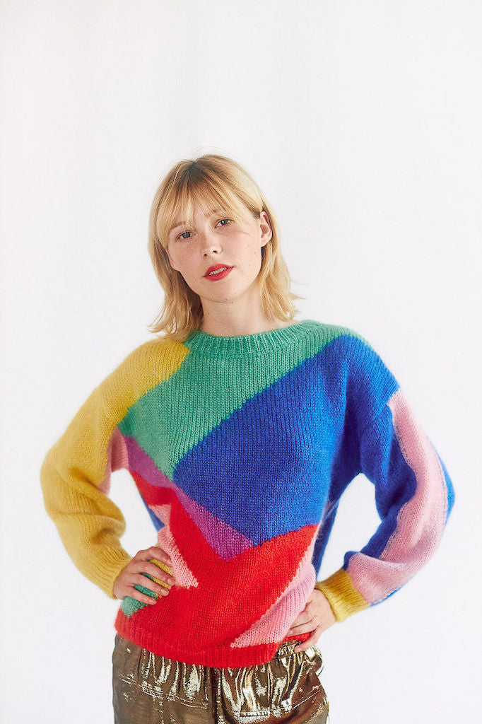 Mag multico sweater - Mohair sweater