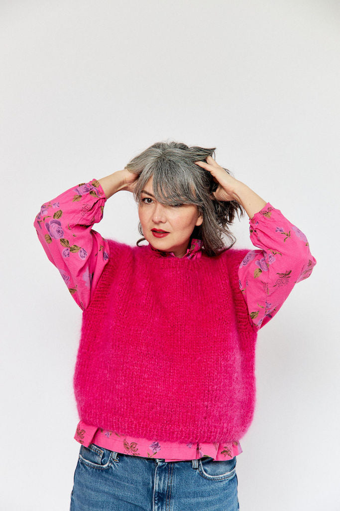 Pull oversize en mohair mélangé - Bordeaux - FEMME | H&M FR Pull oversize en mohair mélangé - Bordeaux - FEMME | H&M FR