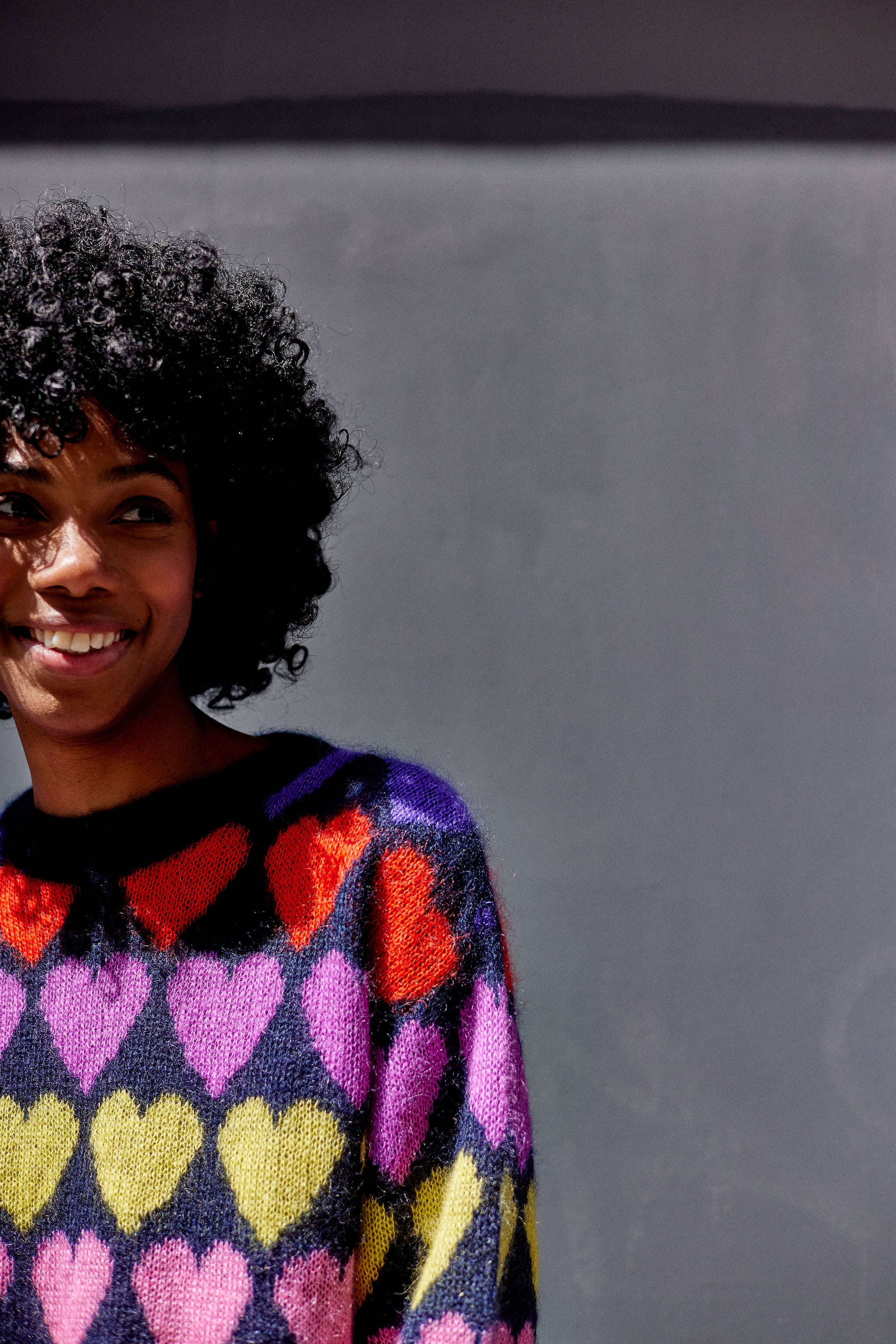 Cathy multico sweater - Mohair sweater