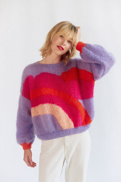 Sweater angele - Pattern knitting